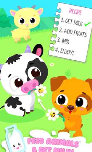 Cute & Tiny Milkshakes - Baby Fruit Smoothies 2