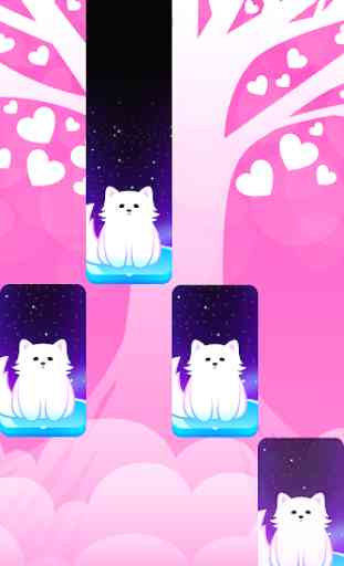 Dream Cat Piano Tiles: Free Tap Music Game 3