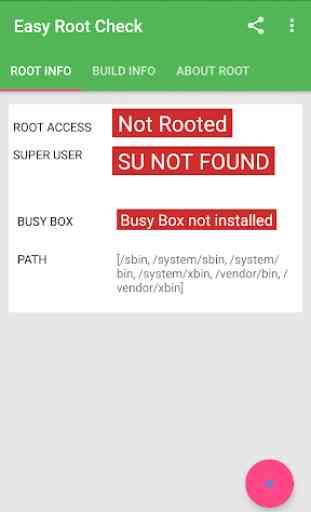 Easy Root Check 2019-SU BusyBox Check Rooting Tip 1