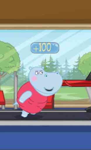 Fitness Games: Hippo Trainer 2