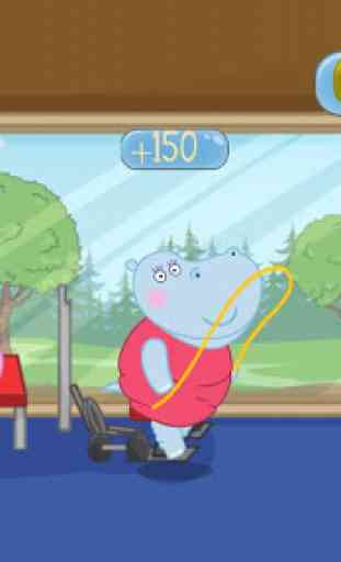 Fitness Games: Hippo Trainer 3