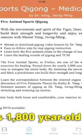 Five Animals Qigong (YMAA) 2