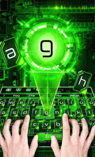 Green Light Technology Keyboard 2