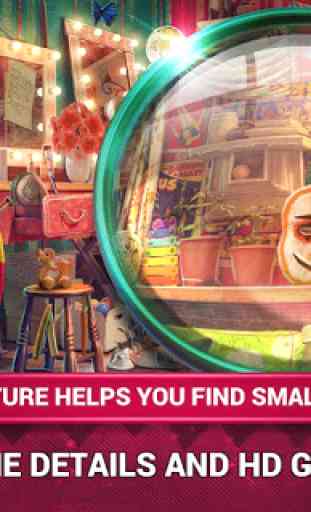 Hidden Objects Circus - Escape the Haunted Place 2