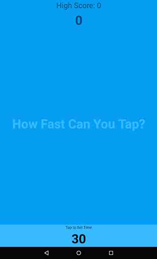 How Fast Can You Tap? 2