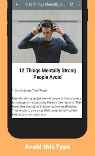 How to Be Mentally Strong Tips 4