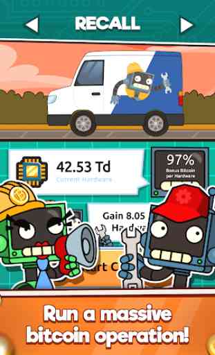 Idle Bitcoin Inc. - Cryptocurrency Tycoon Clicker 3