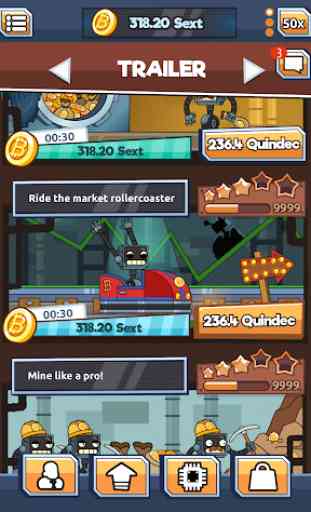 Idle Bitcoin Inc. - Cryptocurrency Tycoon Clicker 4