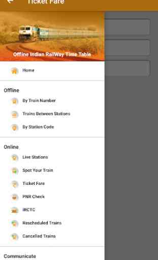 Indian Railway Offline Time Table 3