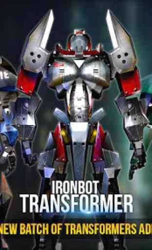 Iron Battle Hero: Robot Transform Dog,Car War 2018 1