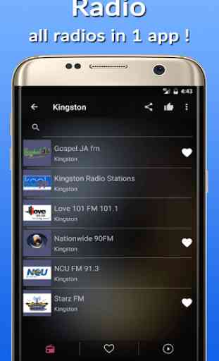 Jamaica Radio Stations FM-AM 1