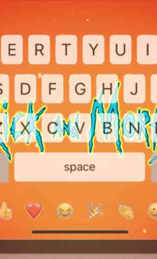 Keyboard Theme for Rick and M 2019 2