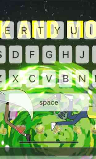 Keyboard Theme for Rick and M 2019 3