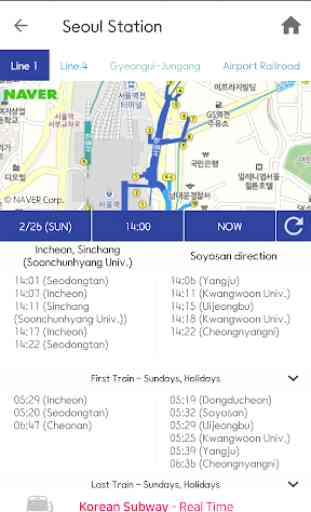 Korean Subway - in real time 3