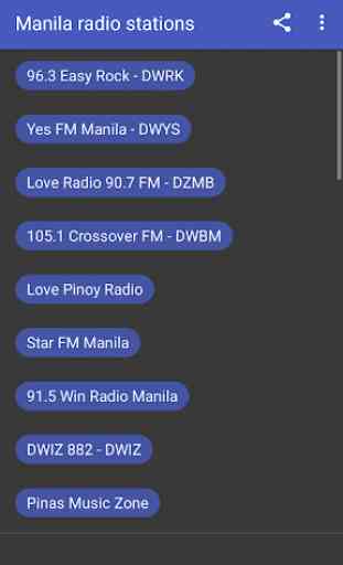 Manila radio stations 1