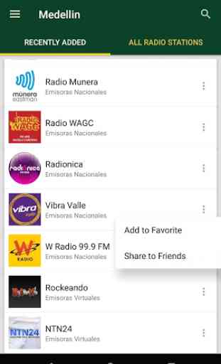Medellin Radio Stations - Colombia 1