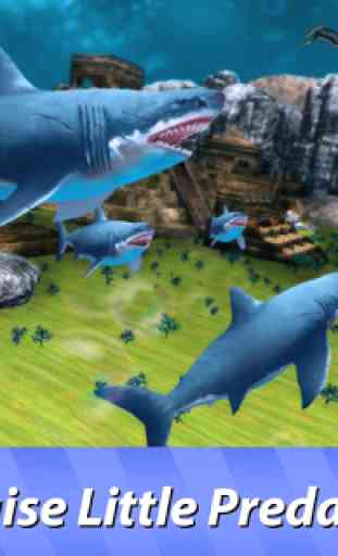 Megalodon Survival Simulator - be a monster shark! 3