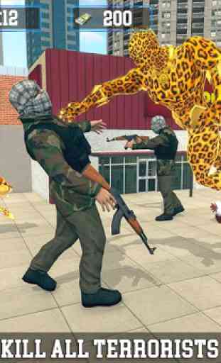 Multi Cheetah Hero Counter Terrorist Squad 3