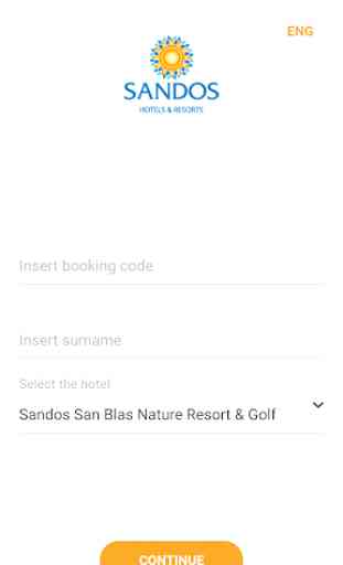 Online Check-in App - Sandos Hotels & Resorts 1