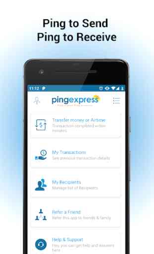 Ping Express Instant Transfer 2