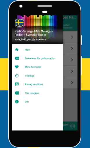Radio Sweden - Radio FM Sweden + Swedish Radio FM 1