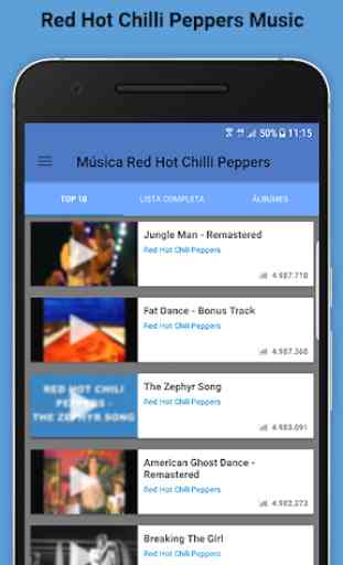 Red Hot Chili Peppers music - Música de RHCP 1