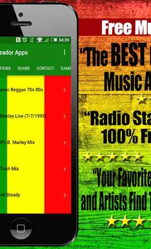 Reggae Music App Radio 1