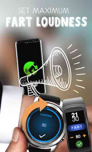 Remote Fart : Gear S3, Galaxy Watch App 4