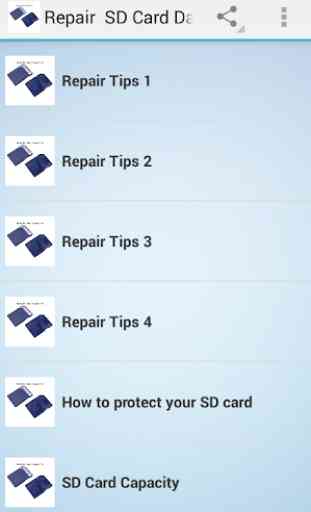 Repair SD Card Damaged Tips 2