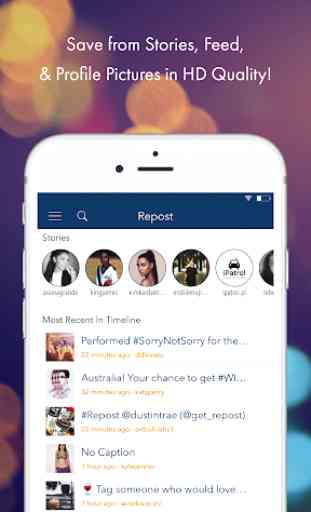 Repost Story for Instagram Save Download Stories 1