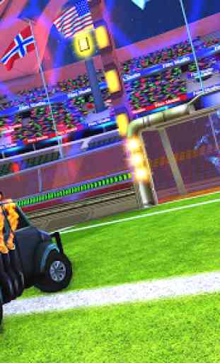 Rocket Cars Football League: Battle Royale Soccer 1