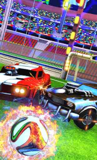 Rocket Cars Football League: Battle Royale Soccer 2