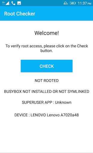 Root Checker for Android 3