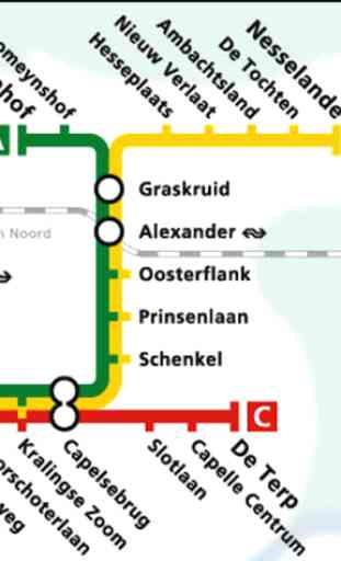 Rotterdam Metro Map 3