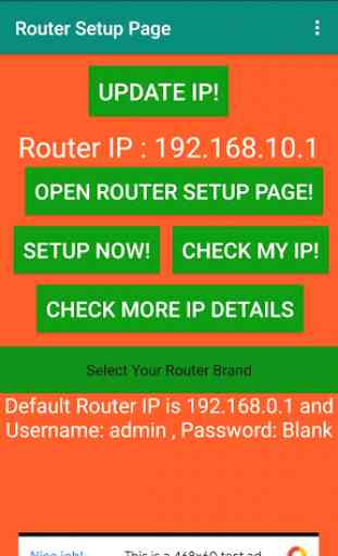 Router Setup Page - WiFi Password Setup 1