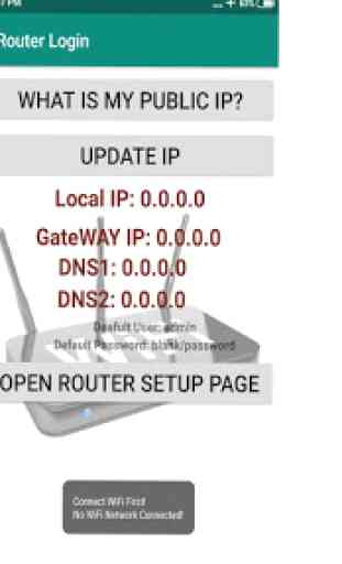 Router Setup Page - WiFi Password Setup 3