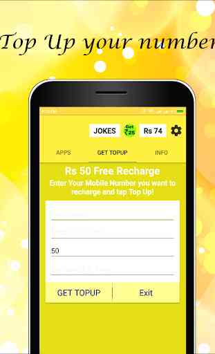 Rs 50 Free Recharge 2