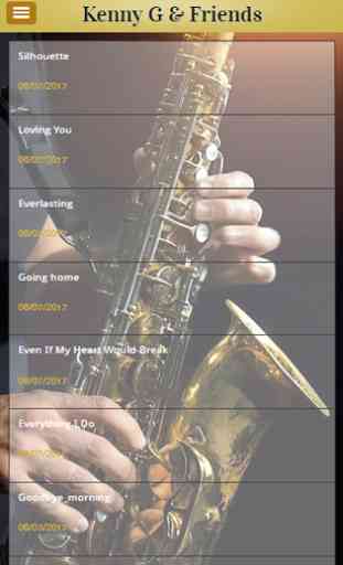 Saxophone Kenny G & Friends 2