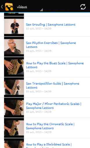 Saxophone lessons 3