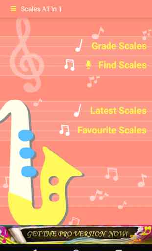 Saxophone Scales All In 1 (G1) 1