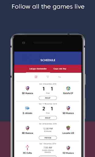 SD Huesca - Official App 3