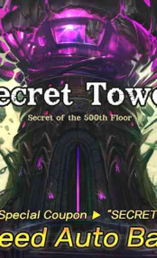 Secret Tower 500F (Super fast growing idle RPG) 2