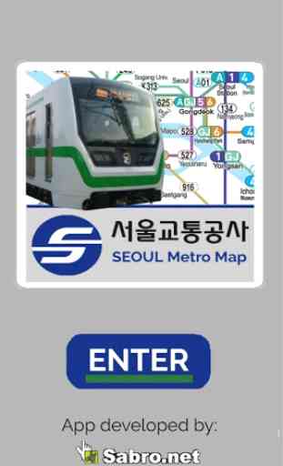 Seoul Metro Map Offline 1