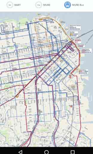 SF Metro Maps - BART + MUNI 3