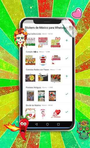 Stickers of Mexico for WhatsApp - WAStickerApps 2
