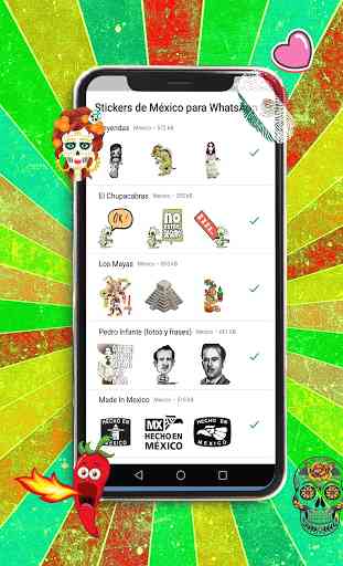 Stickers of Mexico for WhatsApp - WAStickerApps 3