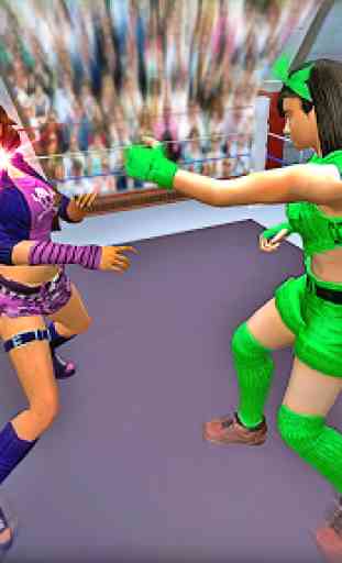Superstar Girl Wrestling Ring Fight Mania 2019 2