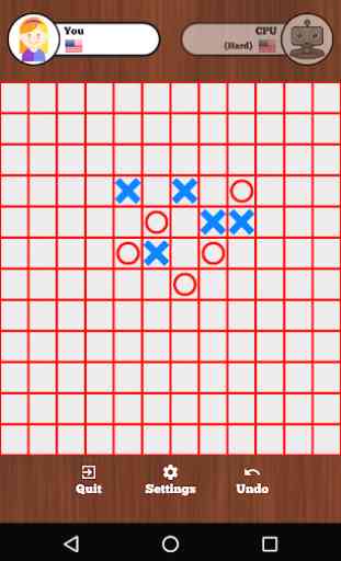 Tic Tac Toe Online - Five in a row 2