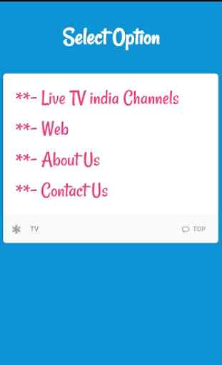 TV India Channels and Movie Search 1