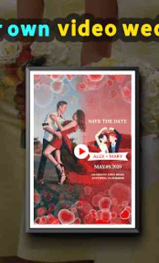 Wedding Card Design & Photo Video Maker With Music 1